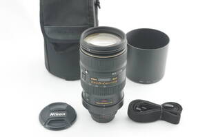 【超美品】Nikon ニコン AF VR-NIKKOR 80-400mm F4.5-5.6 D ED 外観光学共に超綺麗！ カビクモリ皆無！ 動作保証！ 使用感少なめ！#1037