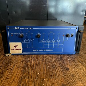 PPG HDU Hard Disk Unit Digital Audio Processor ドイツ製 Woldorf シンセサイザー 動作未確認 ジャンク -a263