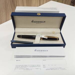 未使用 ウォーターマン WATERMAN エキスパート ES ブラックGT FP 万年筆◆22312