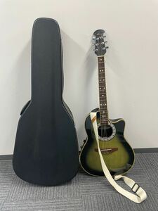 大村 11月 No.56 Celebrity CC57 アコースティックギター ハードケース付き 弦楽器 ギター Ovation 動作未確認