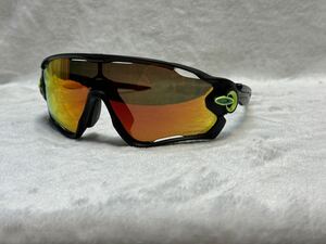 OAKLEY オークリー Jawbreaker ジョウブレイカー OO9290-7031　ブラック カスタム品 Prizm Ruby プリズムルビー　中古品