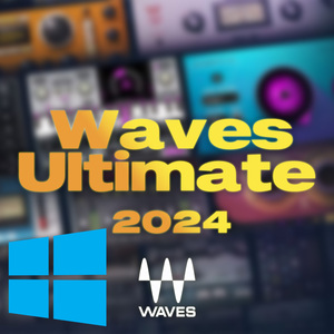 Waves Ultimate v2024.01.24【Win】かんたんインストールガイド付 永久版 無期限使用可