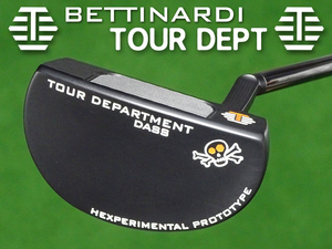 【新品】PGAツアー支給品 BETTINARDI TOUR DEPARTMENT DASS HEXPERIMENTAL PROTOTYPE パター 35インチ TOUR DEPT HC プロトタイプ 本物保証