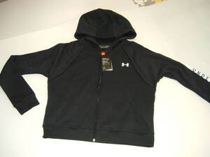 ◎【UNDER ARMOUR】パーカー　黒　LG