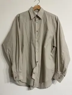 1LDK I 20SS OFFICER SHIRT SAND アイ