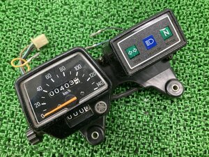 TW200 スピードメーター ヤマハ 純正 中古 バイク 部品 DG07J インジケーター コンディション良好 割れ欠け無し 品薄 希少品 車検 Genuine