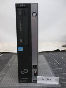 F30　　　　 Fujitsu 　ESPRIMO 　D551/FX 　ＨＤＤレス　スリムタイプ型PC　　　　　　　　　　　　　　　