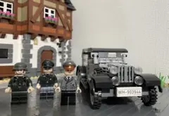 【組立済み】ドイツ軍　高官用6輪乗用車G4  LEGO互換　レゴ