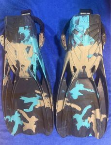 【極美品/送料無料/プレミア】MARES (マレス) POWER PLANA TEC CAMO BLUE パワー プラナ テック カモ XL ドライスーツ