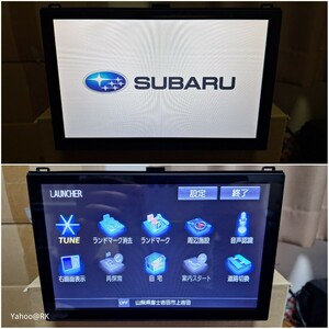 スバル 純正ナビ 型式 CN-LR810DFA Panasonic ストラーダ 8インチ DVD再生 Bluetooth HDMI テレビ フルセグ SDカード USB iPod レガシィ B4