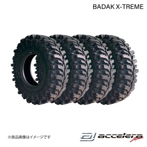 ACCELERA アクセレラ 35×10.50-15 LT 120N BADAK X-TREME オフロードタイヤ 4本 タイヤ単品