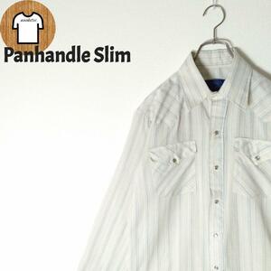 Panhandle Slim ウエスタンシャツ XS アメリカ製 A673 古着 メンズ