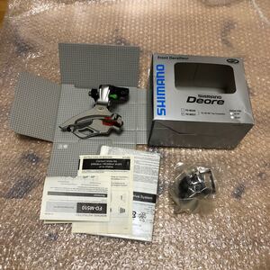 【278未使用】 シマノ SIMANO ディオーレ Deoer フロントディレイラー FD-M531 63-66° バンドアダプタ付き