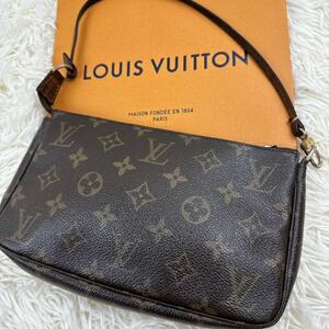 LOUIS VUITTON Louis Vuitton ルイヴィトン モノグラム ポシェット　アクセソワール M40712 BJ0061 ポーチ