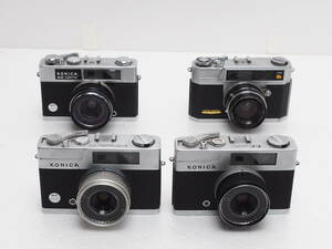 ★訳あり大特価★ レンジファインダー 4台セット KONICA EE MATIC S / EE MATIC / DELUX / TARON VR #TA5260