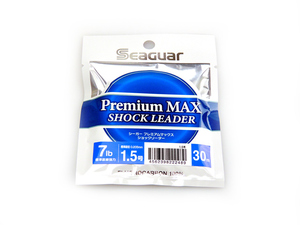 クレハ シーガー プレミアムマックスショックリーダー 30ｍ 1.5号 7ｌｂ Seaguar Premium MAX フロロ フロロカーボン