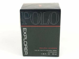 未使用 フィルム未開封　ラルフローレン　RALPH LAUREN　POLO　EXPLORER　ポロ　エクスプローラー　オードトワレ　スプレー　40ml　YK-5107