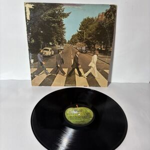 THE ビートルズ アビー ロード バイナル 33 RPM LP Record Album APPLE SO383 海外 即決