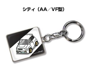 MKJP キーホルダー 車 シティ AA VF 送料無料