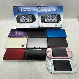 06w7360★1円~ ジャンクゲーム機 ジャンク品 PSvita 3DSLL 3DS PSP まとめ売り ゲーム周辺機器 中古品