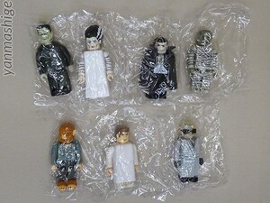 新品 ユニバーサルモンスターズ:フルコンプ7種セット KUBRICK キューブリック MEDICOM TOY メディコムトイ Universal Studios Monsters