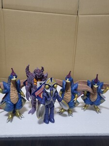 絶版ソフビ 2001年 BANDAI バンダイ ウルトラマンコスモス ULTRAMANCOSMOS ウルトラヒーロー&怪獣シリーズ 5体セット 全てタグ付き