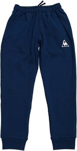 【KCM】Z-lecoq-159-M★展示品★【le coq sportif/ルコック】メンズ　スウェットロングパンツ　裏起毛　QB-460463　サイズM　ネイビー