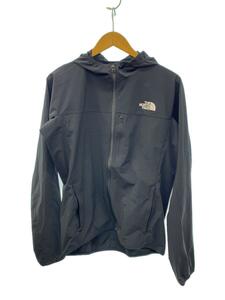 THE NORTH FACE◆MOUNTAIN SOFTSHELL HOODIE_マウンテンソフトシェルフーディ/L/ナイロン/BLK