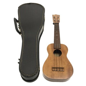 【美品】Kelii UKULELE SOPRAANO MODEL ケリー ソプラノウクレレ ハードケース ハワイアンコア オアフ島 弦楽器 音楽 演奏 コンサート G351