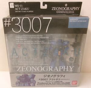 #s20【梱100】バンダイ GUNDAM FIX FIGURATION/GFF ジオノグラフィ #3007 機動戦士ガンダム アクトザク ザクフリッパー 未開封