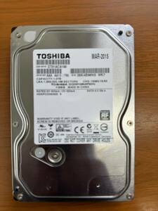 TOSHIBA　内臓タイプハードディスク　1.0TB 中古　ジャンク品 中古品