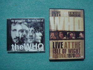 THE　WHO　　CD、DVD　セット