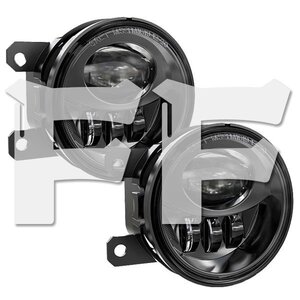 For Jeep Renegade レネゲート 2015~2020年式 LED フォグランプ フォグライト ホワイト 27W 高輝度 2400LM ブラック MS-FG30H 新品