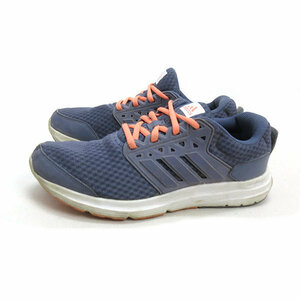 k■【24cm】アディダス/adidas AQ6557 Galaxy 3 W ランニングシューズ/灰色/LADIES■41 【中古】