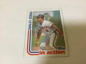 82 Topps フレッド リン Fred Lynn #252