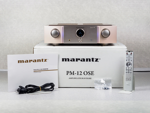 抜群のキレ感とエネルギー感！ Marantz マランツ PM-12 OSE プリメイン アンプ 元箱付き美品！ オーディオ　 