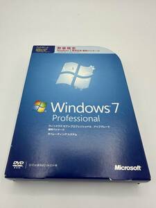 『送料無料』 Microsoft Windows 7 Professional アップグレード版　32ビット及び64ビット版