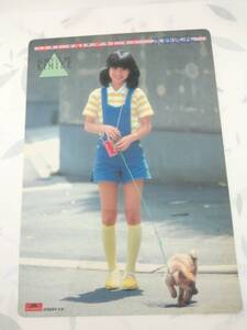 送料230円～　水野きみこ　下敷き　はじめまして　1982