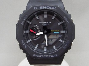 1円〜! CASIO/カシオ G-SHOCK オクタゴン スマホリンク/ソーラー デジアナウォッチ/腕時計 GA-B2100 【W557y2】