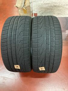 石川県発 バリ溝 275／35R20 2本 PIRELLI SOTTOZERO WINTER240 275 35 20 ポルシェ ベンツ GLE Rクラス BMW カイエン ボルボ A 4本購入可能