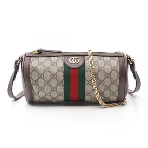 グッチ オフィディア GGスプリーム ブランドオフ GUCCI PVCコーティングキャンバス ショルダーバッグ GGスプリームキャンバス レディース