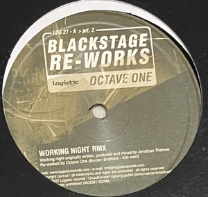 [ 12 / レコード ] John Thomas / Blackstage Re-Works Prt. 2 ( Techno / Minimal ) Logistic Records - LOG027 テクノ ミニマル