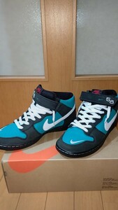 1円スタート　中古美品　付属品なし　NIKE SB DUNK MID Griffey　ナイキ　ダンク　ミッド　グリフィー　CV5474-001　26.5cm