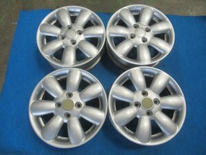 スズキ純正 ラパン 14インチ アルミホイール 14X4.5J +45 PCD100 4H 4穴 中古