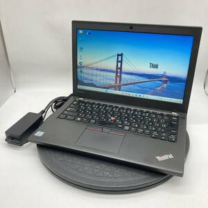 【格安処分】Lenovo ThinkPad X270 CPU Core i3 7100U RAM8GB SSD256GB 12.5型 カメラ Windows11 Office 中古 PC ノートパソコン 2