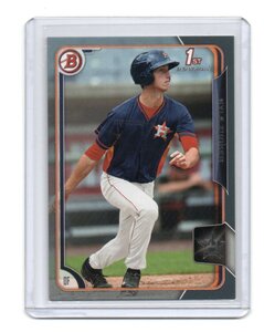 2015 Bowman Draft [KYLE TUCKER] No.75 1st bowman Silver Parallel Paper Card 263/499 HOUSTON ASTROS 