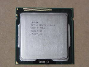 ■Intel Pentium G645 SR0RS 2.90GHz Sandy Bridge LGA1155 2コア 2スレッド (Ci0726)