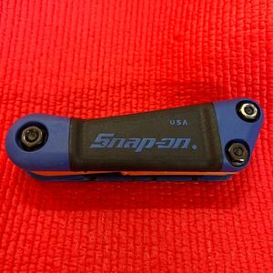 Snap-on スナップオン　AWMEFBH10K 10 pcメトリック折りたたみ六角ボールキーセット(1.5-10 mm)