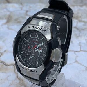 【125】CASIO G-SHOCK GEIZ GS-1300 電波ソーラー メンズ クロノグラフ ソーラー電波時計 1円～