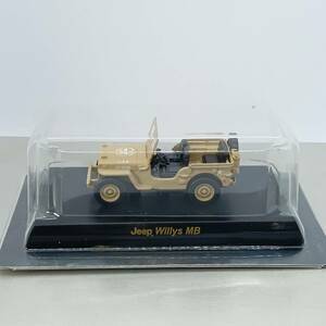 京商1/64 USA2 JEEP WILLYS MB ジープ ウィリス ベージュ （Q08992